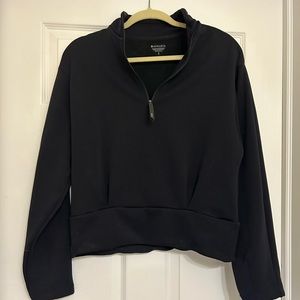 Athleta polartec half zip | athletic jacket | cozy sweatshirt